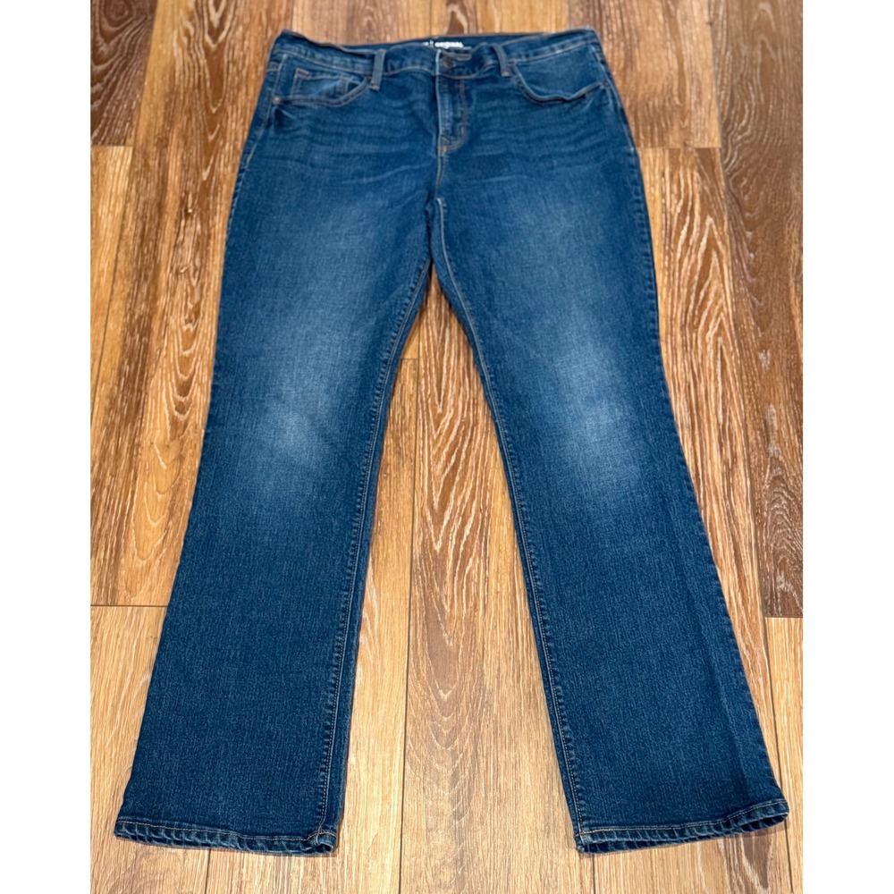 Old Navy Original Bootcut Jeans‎ Potrero Dark Wash Mid Rise Denim 12
